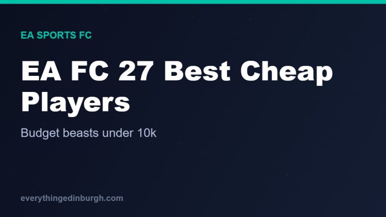 EA Sports FC 27: The Best Cheap Players