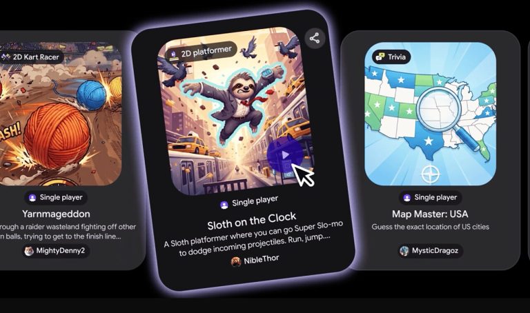 Google Playground: Spiele mit KI direkt im Browser erstellen – ohne Code