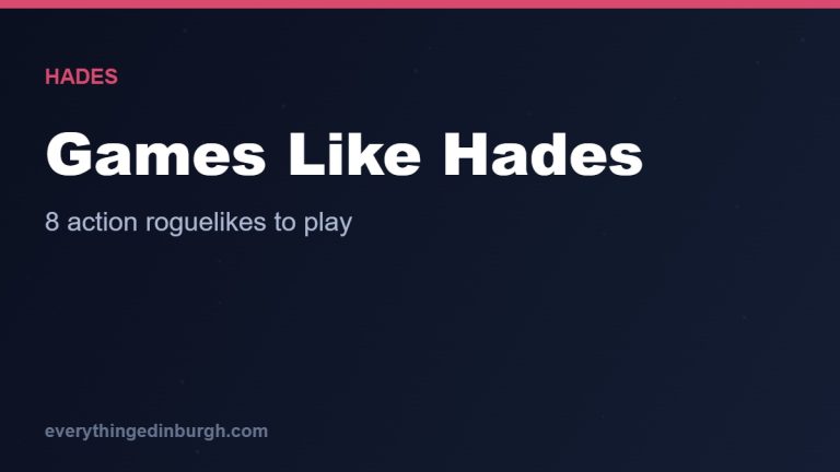 The Best Games Like Hades